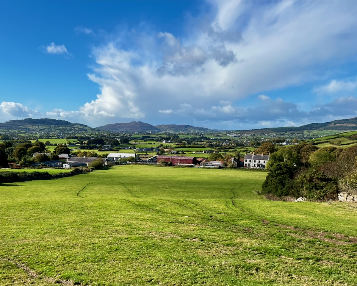 Family farm near Slieve Gullion, County Armagh