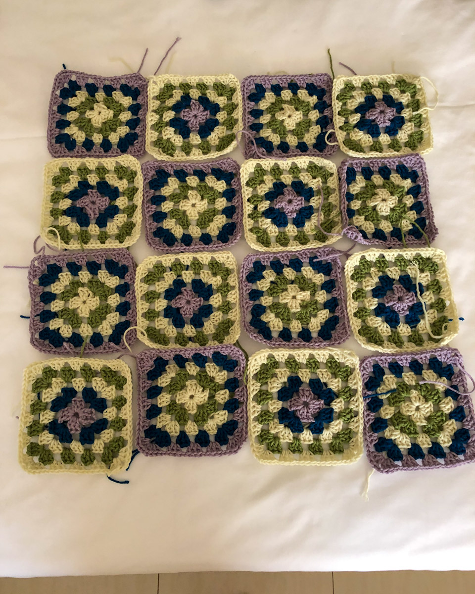 Colour variation blocks