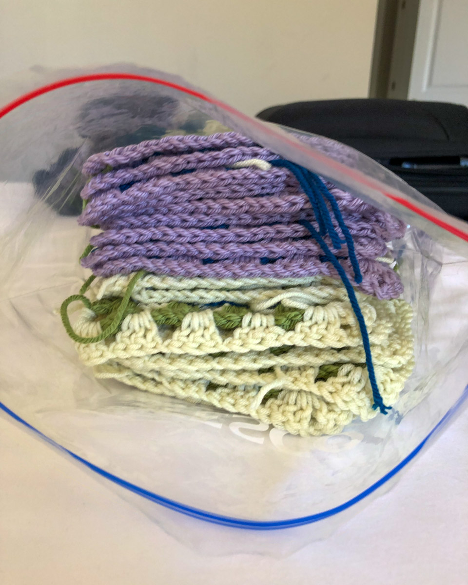 Crochet travel kit