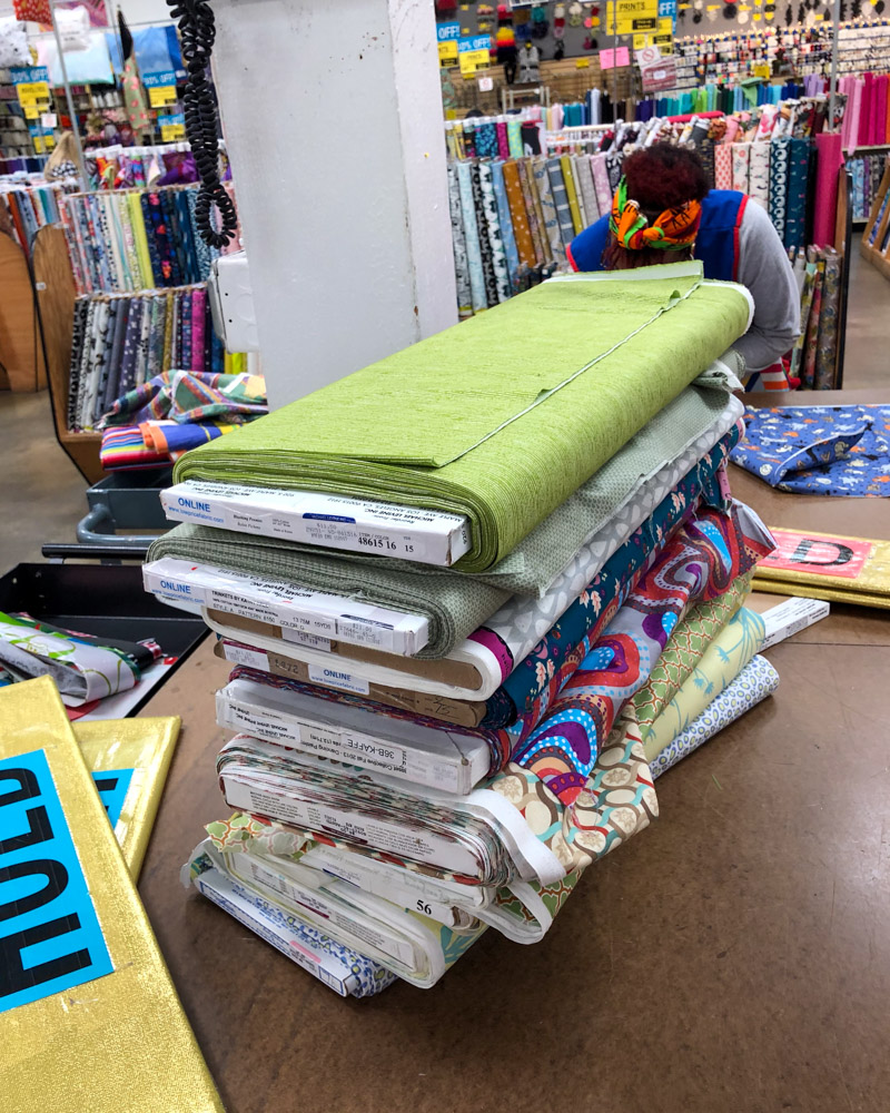 Fabrics at Michael Levine