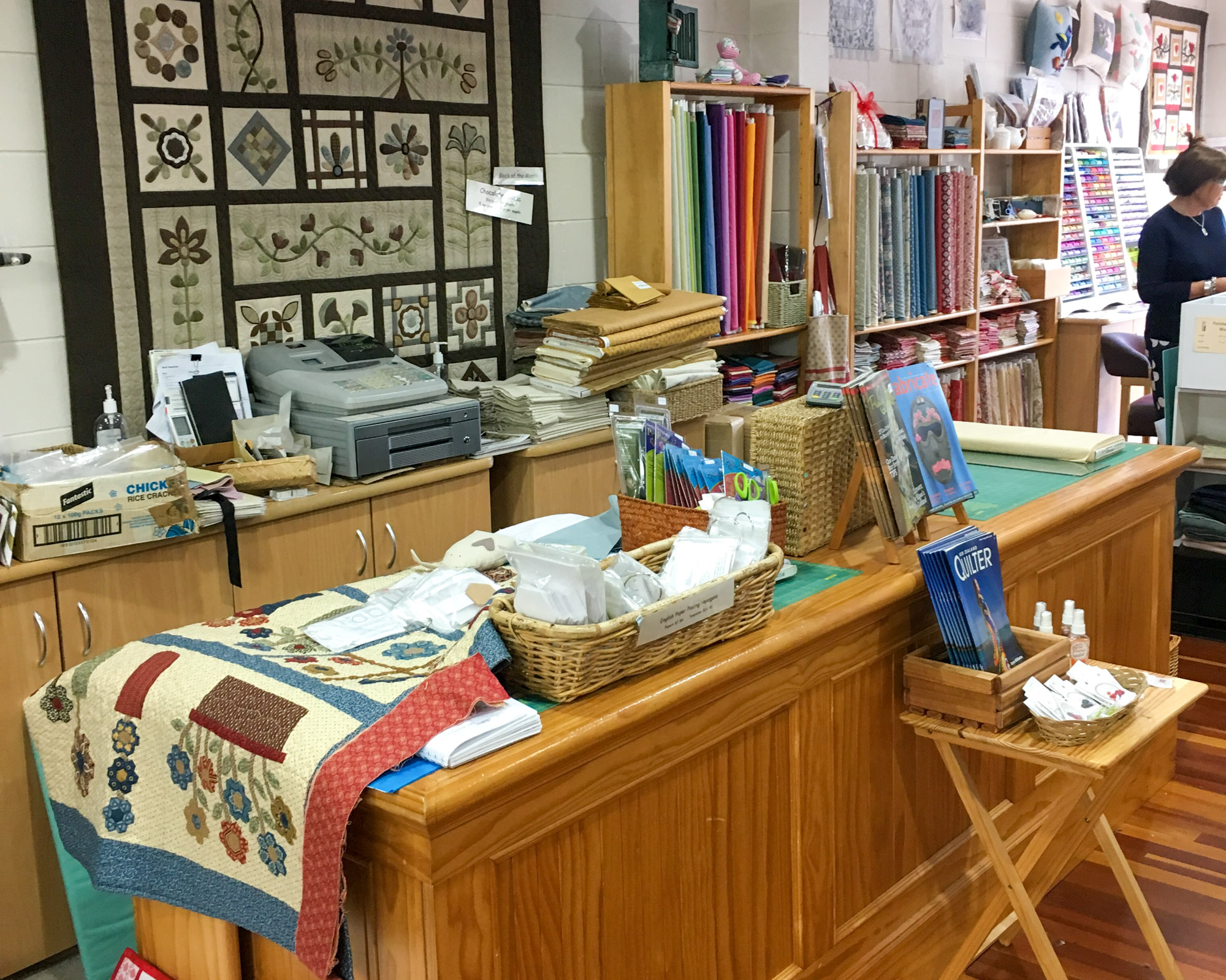 Patchwork Passion quilt shop in Auckland, New Zealand